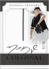 2017 National Treasures Colossal Materials MICHAEL KOPECH Auto Rookie /99
