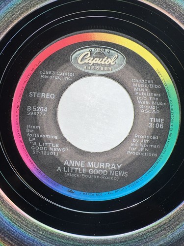 Lot x 9 ANNE MURRAY 45 Danny's Song / Snowbird / Walk Right Back / Shadows In - Picture 18 of 22