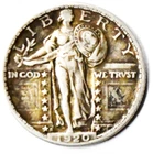 1920 S 25c Standing Liberty Silver Quarter San Francisco Twenty Five Cents