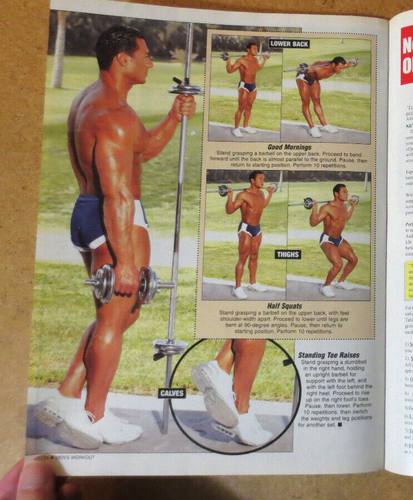 Men's Workout MAGAZINE Male Stripper Muscle Hunks RICO ELBAZ Male Models ABS - Imagen 4 de 11