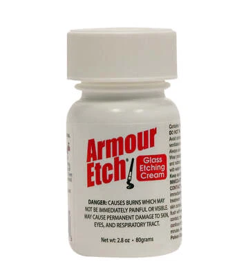 Armour Etch® Glass Etching Cream 80g (2.8 oz) - New UK Design