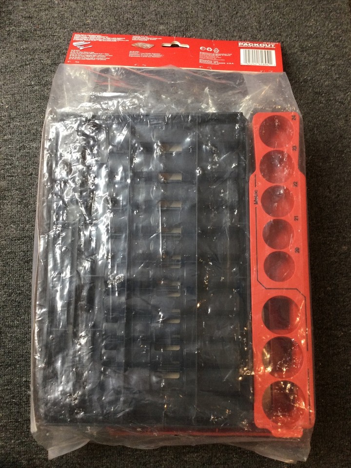Milwaukee 48-22-9487T 47 Piece 1/2 Inch Drive SAE And Metric Ratchet & Socket Tray Set