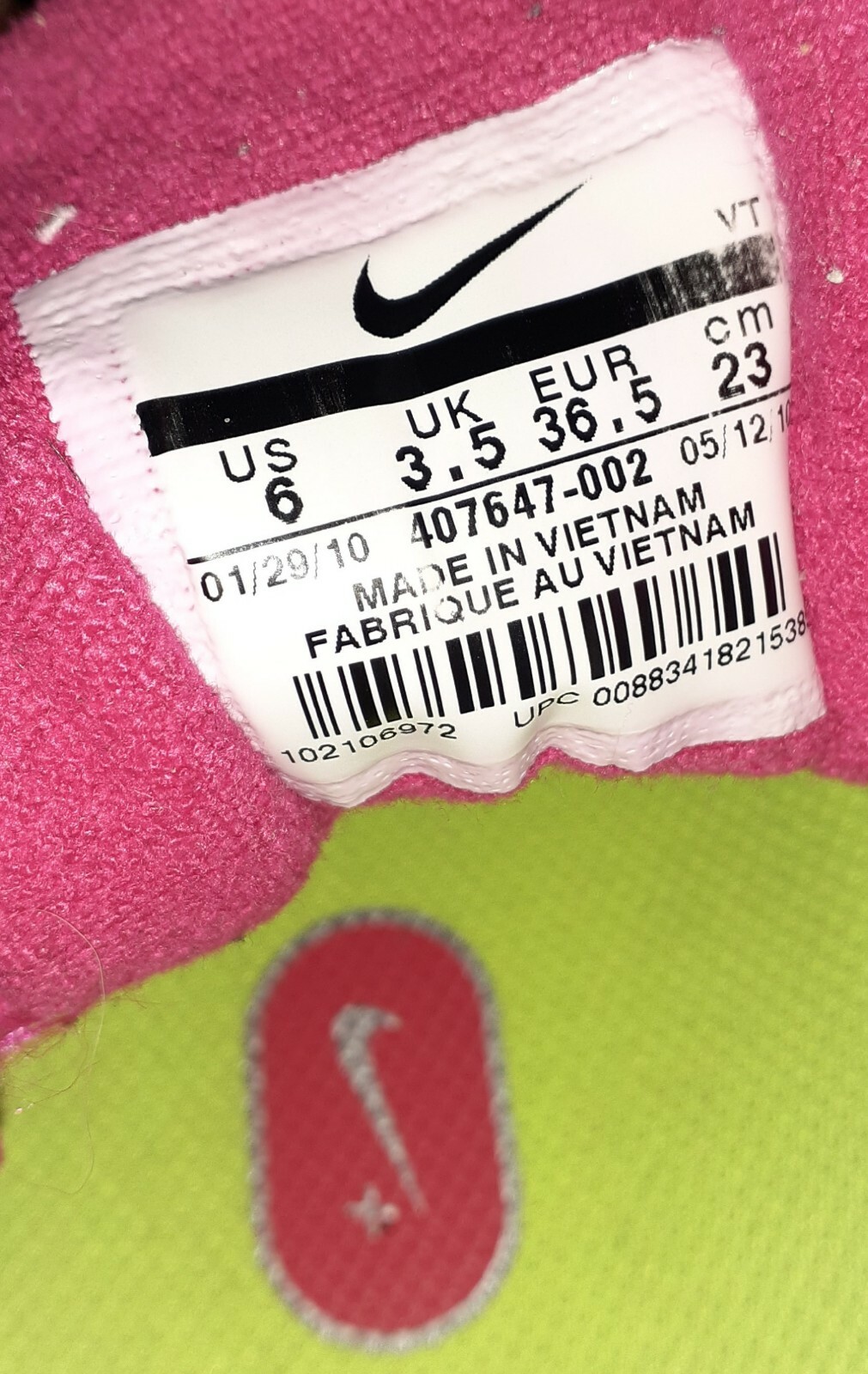 Nike Lunarglide 2 Flywire Running Shoes Women’s Size US 6, UK 3.5, EUR 36.5 image 5