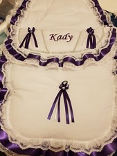  UNIVERSAL FOOTMUFF COSYTOES PERSONALISED PRAM BUGGY STROLLER BOYS GIRLS *NEW*