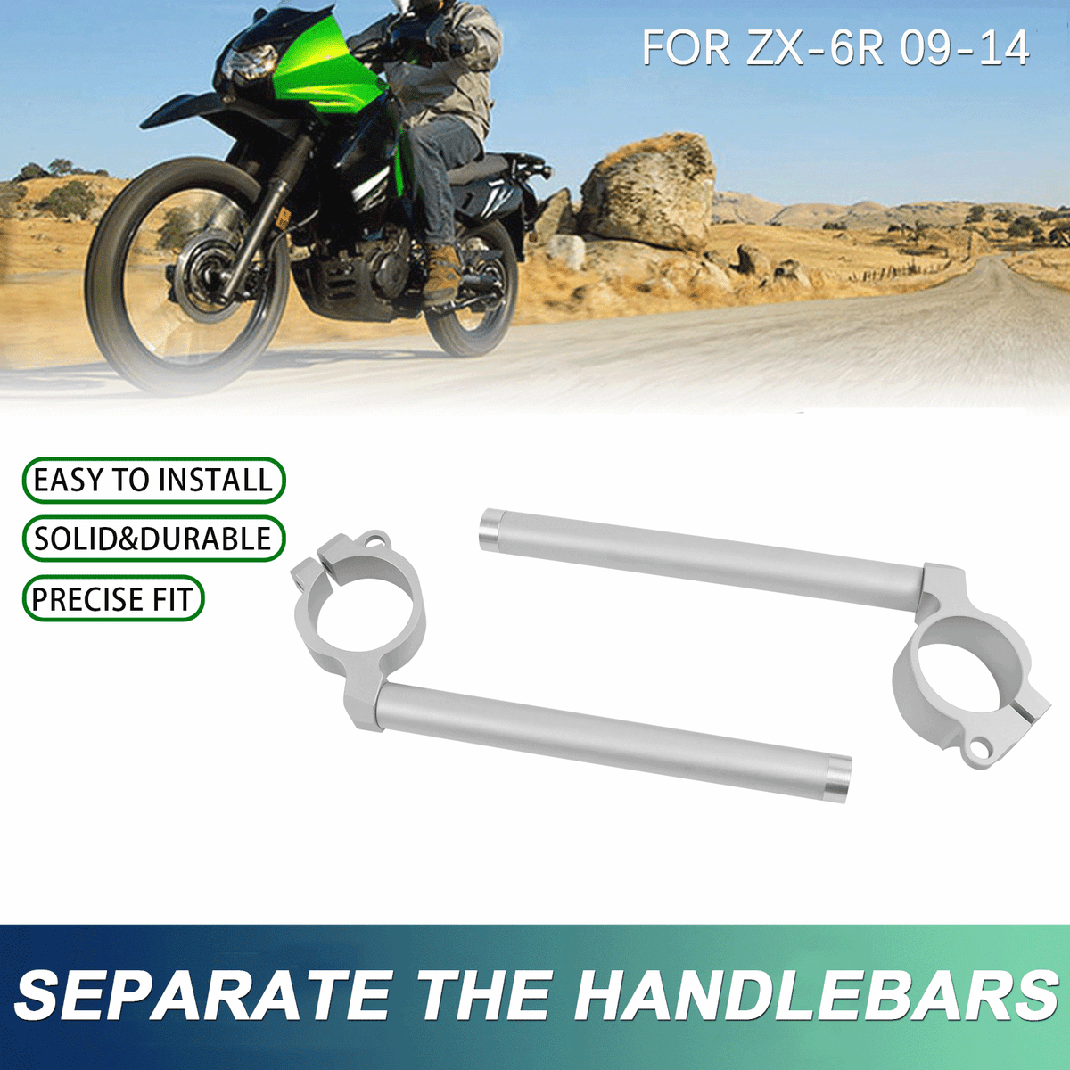 ドンさん For Kawasaki ZX600 Ninja ZX-6R 2009-2014 2010 CNC Racing