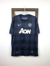 Manchester United Away football shirt 2013 Soccer Nike Jersey Mens Trikot Sz XL