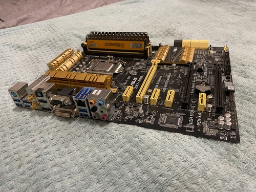 ASUS Z87-PRO WiFi-Go! Intel i5-4690 8gb Ballistix RAM - Bild 4 von 9