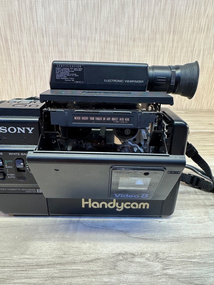 SONY Handycam Video8 CCD-V50バッテリー付き SONY CCD-V50 video8 handycam | eBay