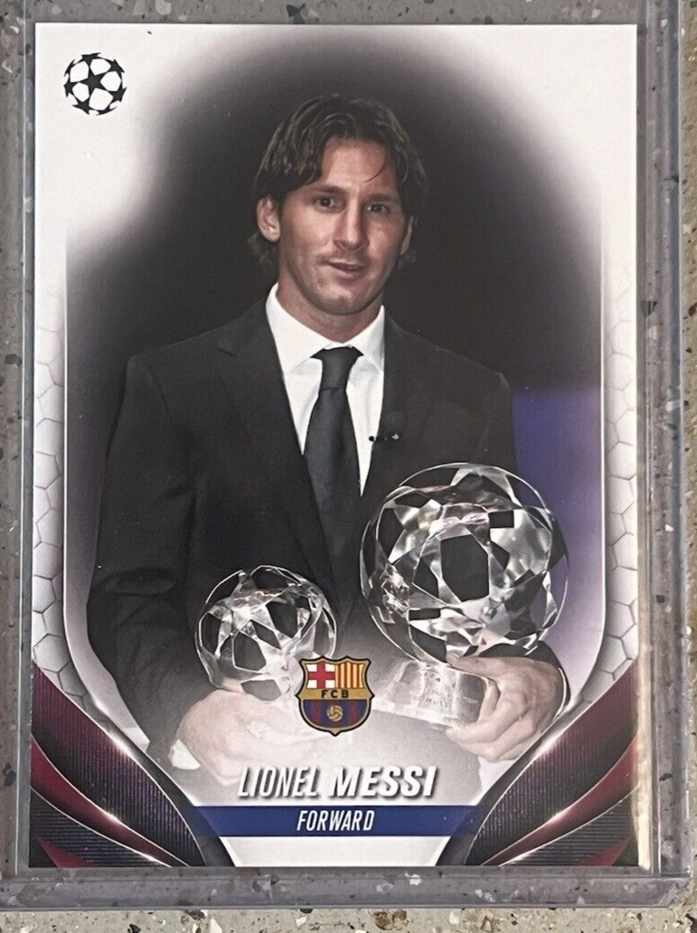 激レア！2023 Topps LIONEL MESSI メッシ インサートカード 2023-24 Topps UEFA Club Competitions Barcelona Lionel Messi