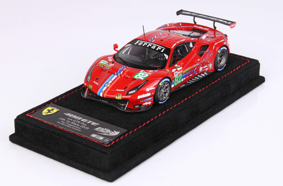 Ferrari 488 LM GTE PRO 24H LM 2020 lim.ed. 99 pcs BBR 1:43