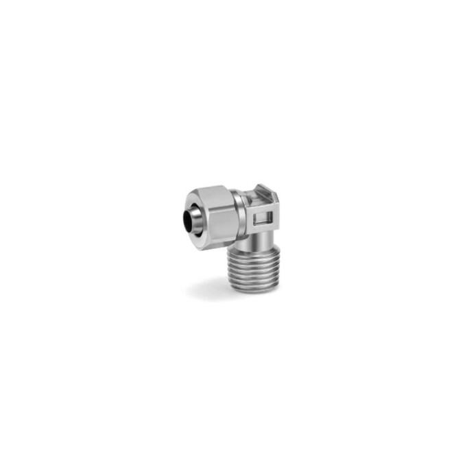1 PCS SMC KFG2L0806-01 SUS 316 Fittings Embed Pipe Joint Male Elbow ✦KD