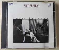 CD MUSICA JAZZ Art Pepper ‎– Among Friends Interplay Records Japan 1987