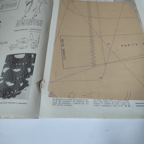 Novità Milano n. 8, giugno 1951 rivista di moda - Picture 5 of 6