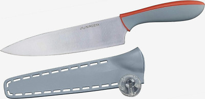 Nirosta Küchenmesser EVERSHARP 20cm mit Soft-Touch Griff, Edelstahl, NEU/OVP