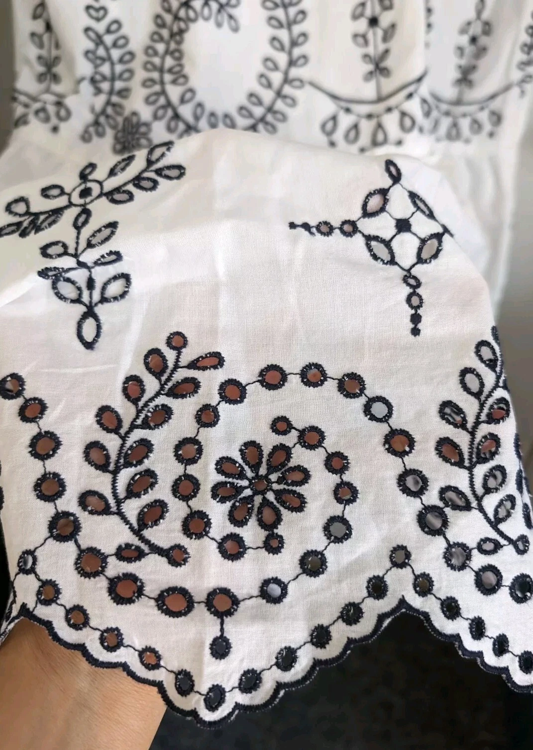 Abito Mariana Autentico Tory Burch nuovo con etichette taglia 4 ~ 100% cotone $698