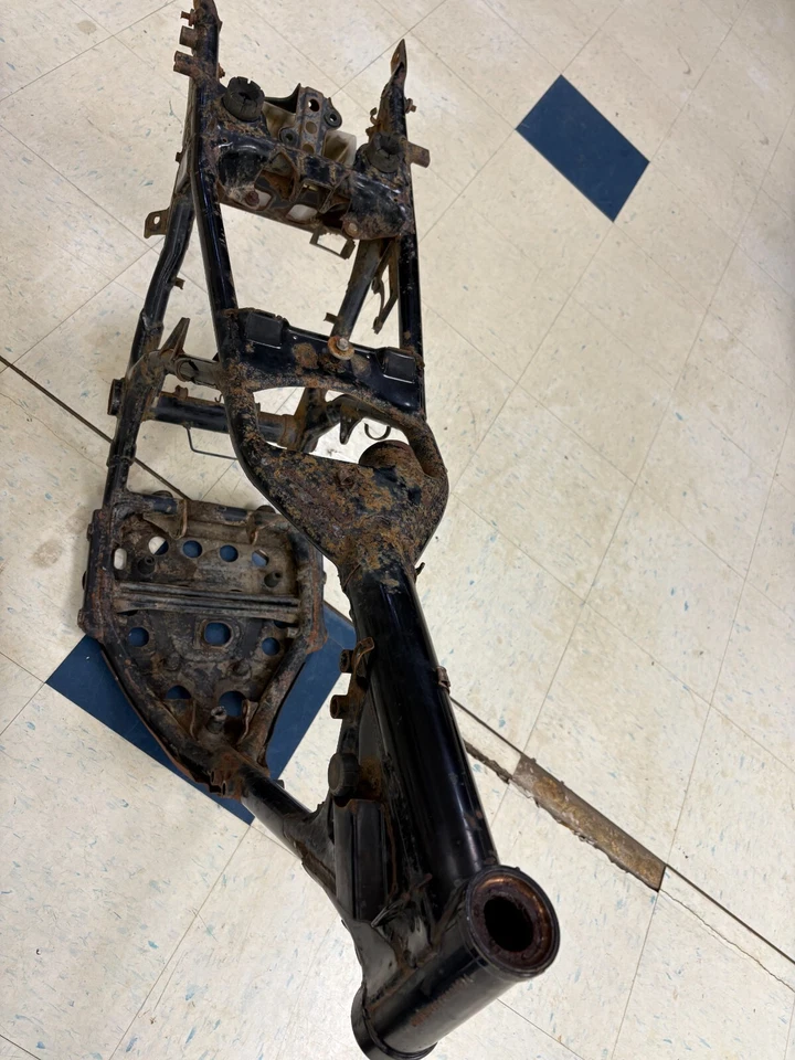 Honda 250SX 1985 cuadro y placa de deslizamiento Foto 4 de 4