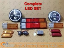 SUZUKI SAMURAI SIERRA JIMNY COMPLETE LED LIGHT SET With LED HEADLIGHT TAIL LIGHT