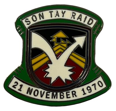 Pack of 24 Son Tay Raid 21 November 1970 Motorcycle Hat Cap Lapel Pin M-195