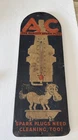 Vintage Adv Sign Quality AC Decco Spark Plugs Mascot Sparky Horse