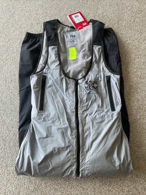NWT Helly Hansen Mens Large Aegir Salopette Sailing H2Flow Foul