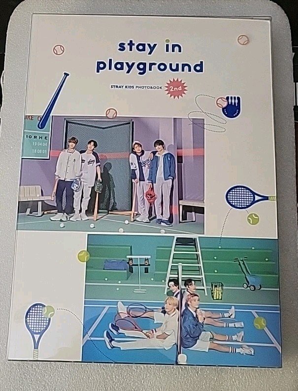 Stray Kids 2nd Official Photobook Stay in Playground | eBay