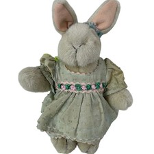 VTG 1990 Muffy Vanderbear Hoppy Vanderhare Flower Festival Bunny Plush