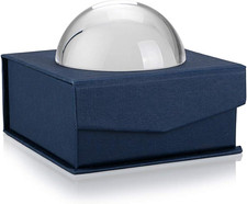 Crystal Magnifying Glass Dome -4'' Crystal Magnifier Dome, Fuctional Paperweight