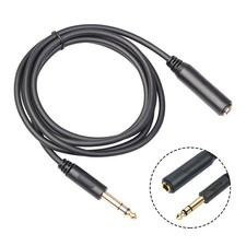 Adapterkabel 6,35 Mm TRS Stereo -Stecker Männlich Zu Weiblich Dauerhaft