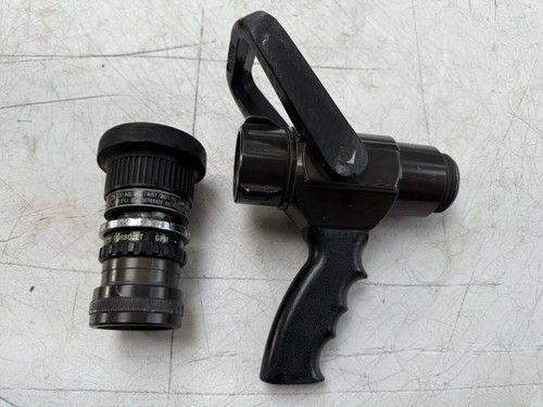 Akron Brass Turbojet 1.5" NH Fire Hose Nozzle Style 1717 with Pistol Grip - Picture 12 of 12