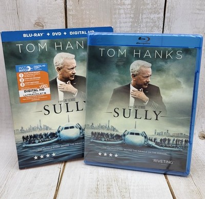 New SEALED- Sully [Blu-ray] + DVD, UV/HD Digital Copy, 2 Pack Tom Hanks