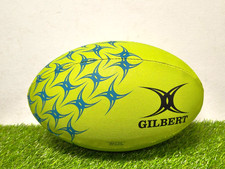 Vintage Gilbert Attack Rugby Union Ball Size 5 Senior New Unused