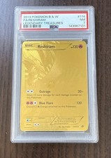 2013 Pokemon B&W Tesori Leggendari Reshiram #114 | FULL ART Oro | PSA 7 - NM