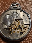 Vintage Girard Perregaux 7 Jewel Pocket Watch - Shell Oil - Not Running — photo 2