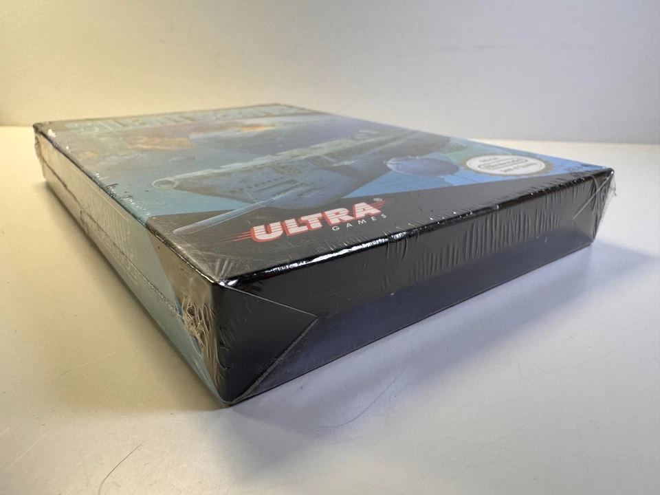 SEALED w/Hang Tab Silent Service (Nintendo NES, 1989) Authentic EXCELLENT SHAPE - Image 4 of 4