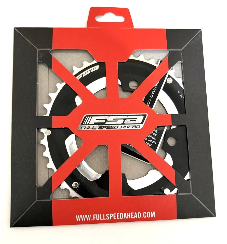 FSA Pro 104 BCD 104BCD 42 tooth Alloy MTB Chainring Black WB283 380-0642H NEW - Image 2 of 4