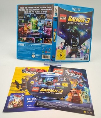    LEGO Batman 3 Jenseits von Gotham Wii U PAL OVP Anleitung