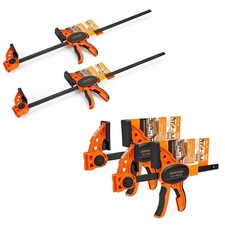 Jorgensen 24" One Hand Clamp/Spreader, 2-pack, Medium Duty, E-Z Hold Bar Clam...