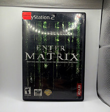 Atari Enter the Matrix Sony PlayStation 2 PS2 2003 Action Adventure T Manual