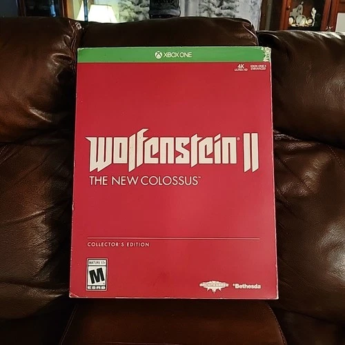 New ListingWOLFENSTEIN 2 THE NEW COLOSSUS COLLECTORS EDITION XBOX ONE