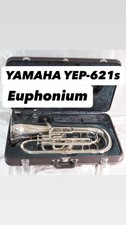 YAMAHA YEP-621S Silver Euphonium 4 Valve Professional Model with Hard Case Rare