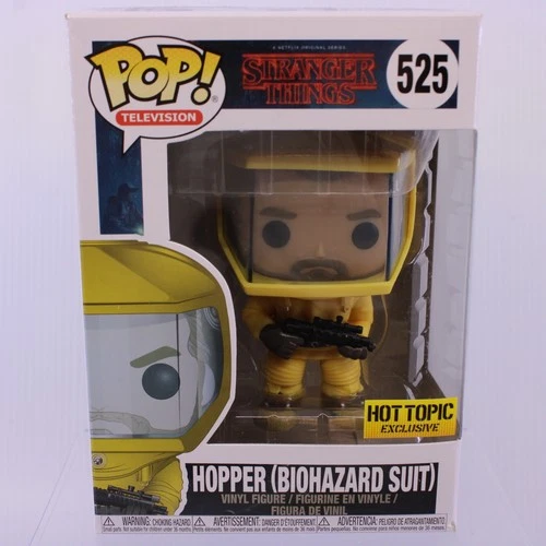 G8 Funko Pop Stranger Things HOPPER Hot Topic Exclusive Vinyl Figure 525
