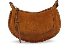 Isabel Marant Oskan Moon Brown Suede Shoulder Bag New And Authentic