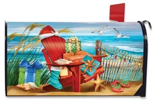 Briarwood Lane Beachy Christmas Mailbox Cover