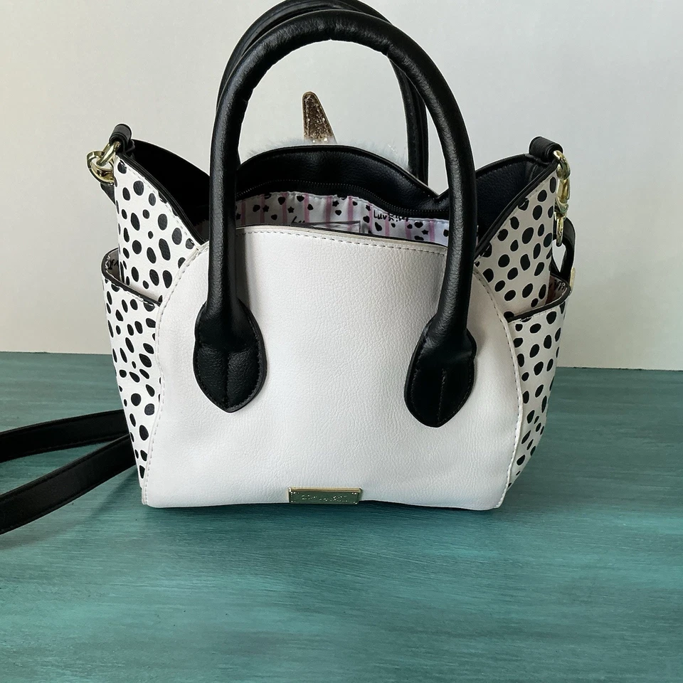 Bolso de mano Betsey Johnson Caticorn bandolera detalles bordados divertido kitsch Foto 2 de 4