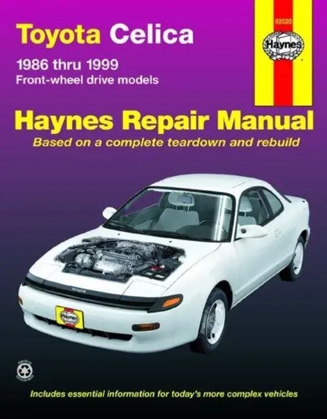 Toyota Celica FWD (1986-1999)Haynes Repair Manual (Usa) Haynes Publishing Buch-image