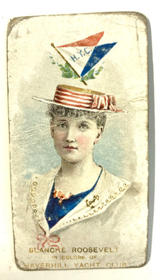 1889 Duke's Yacht Colors of the World N91 Blanche Roosevelt 12l4