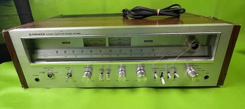Vintage 1970's Pioneer SX-650 Stereo Receiver AM/FM Stereo Tuner Phono UNTESTED