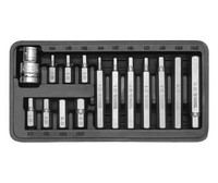 Sechskant-Schraubendreher-Bits, 15Er-Set YT-0413 Yato