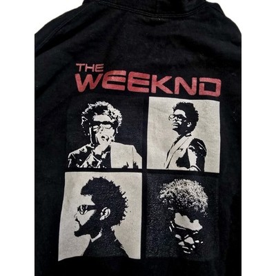 RARE The Weeknd XO After Hours Hoodie Album SIZE XLarge PULLOVER Black