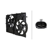 Hella 8EW 366 421-141 LüFter, MotorküHlung FüR Fiat, Vorne